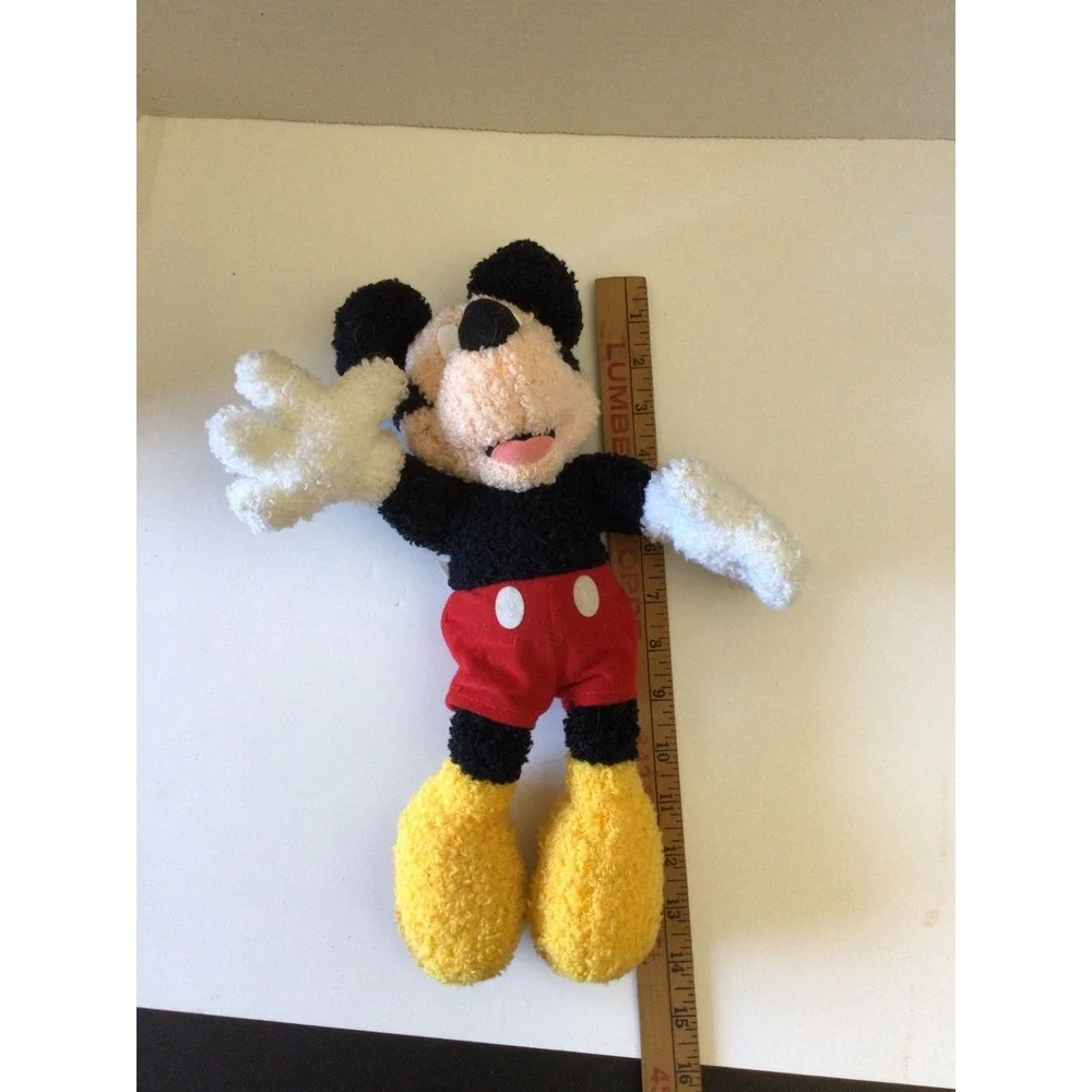 Disney Mickey Mouse Mattel Fisher Price Disney Plush Jointed‎ 1999 vintage